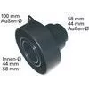 Metabo 910058010 multi-afzuigadapter 100/58/44-58/44 (910058010)