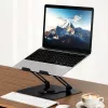 Laptopstandaard MEDIA-TECH MT2662 – in hoogte verstelbaar, opvouwbaar aluminium voor 10–17 inch laptops