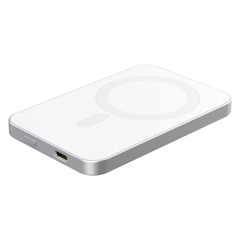RealPower powerbank PB-5000 MAG zilver 5.000 mAh
