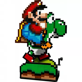 Bouwspeelgoed LEGO Super Mario World Mario & Yoshi Set 71438 — interactieve figuren en bouwbare speelelementen