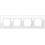 GIRA 4-voudig frame Esprit, Standard 55 wit 021412