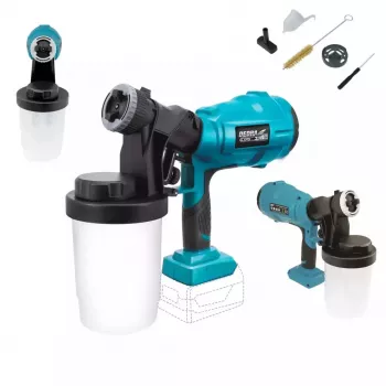 Dedra DED7057 draadloos verfspuitpistool 18 V, 900 ml