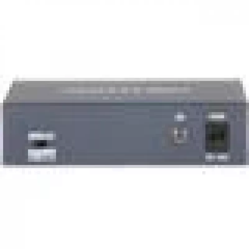 Hikvision DS-3E0105P-E/M(B) netwerkswitch L2 Fast Ethernet (10/100) Power over Ethernet (PoE) grijs