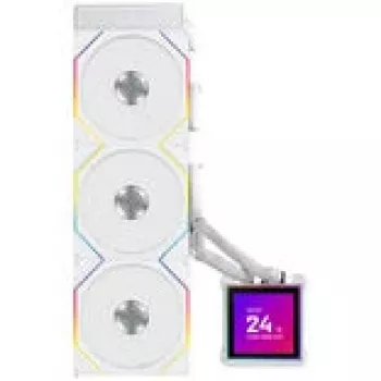 All-in-One vloeistof-CPU-koeler lian li HydroShift II LCD-S 360mm met RGB en LCD-display