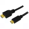 HDMI-kabel LogiLink CH0023 2m HDMI type A naar type C zwart