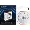 Lian Li UNI FAN TL Wireless 12RTL1W1W behuizingsventilator, ARGB, PWM, Reverse Blade, 120 mm, wit