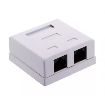 Alantec GN011 netwerkcontactdoos Cat6 wit