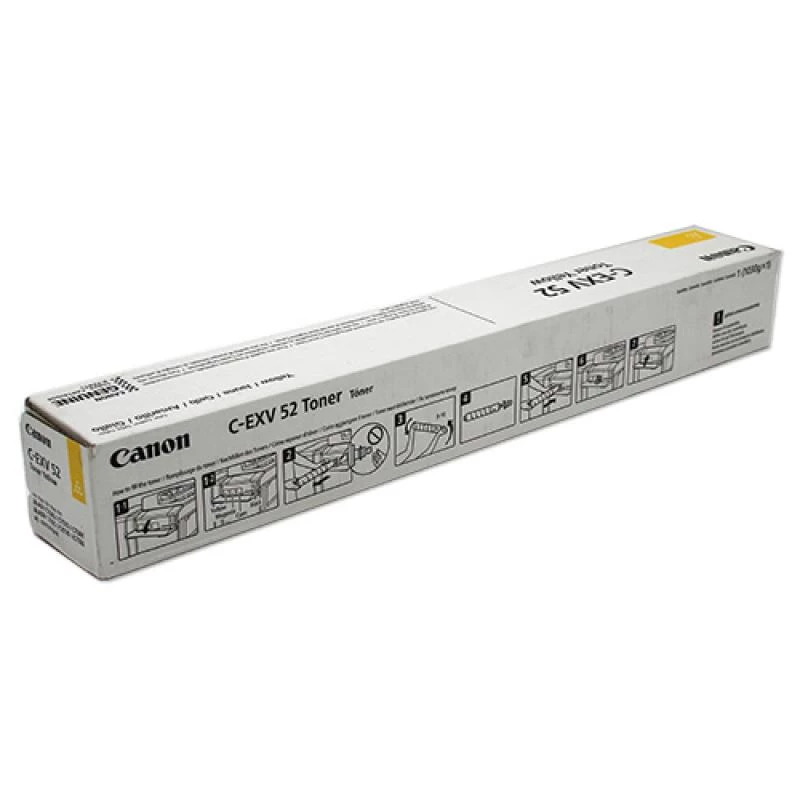 Canon C-EXV 52 tonercartridge 1 stuk origineel geel