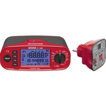 Benning installatietester IT 105 + stopcontacttester SDT 1 VDE-testapparaat
