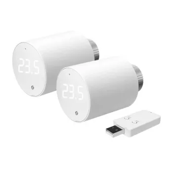 Shelly BLU TRV thermostaatknop, WLAN/Bluetooth (2 stuks met bedieningseenheid)
