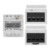 Driefasige elektronische energiemeter QOLTEC 50900 400V LCD 4P