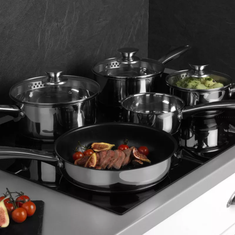 Pannenset Russell Hobbs BW06572EU72 — 5-delige RVS set