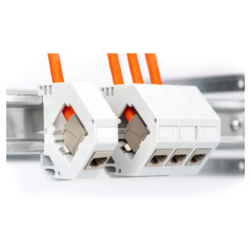 DIGITUS CAT 7 S/FTP datakabel - installatiekabel 1000 m simplex B2ca