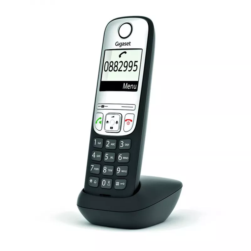 Gigaset A690HX analoge/DECT-telefoon nummerherkenning zwart, zilver
