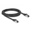 Netwerkkabel DeLOCK 80572 RJ-45 Cat8.1 2 m zwart