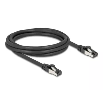 Netwerkkabel DeLOCK 80572 RJ-45 Cat8.1 2 m zwart