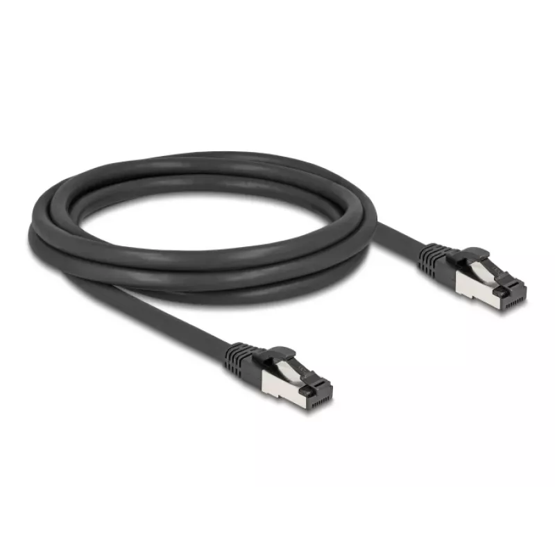 Netwerkkabel DeLOCK 80572 RJ-45 Cat8.1 2 m zwart