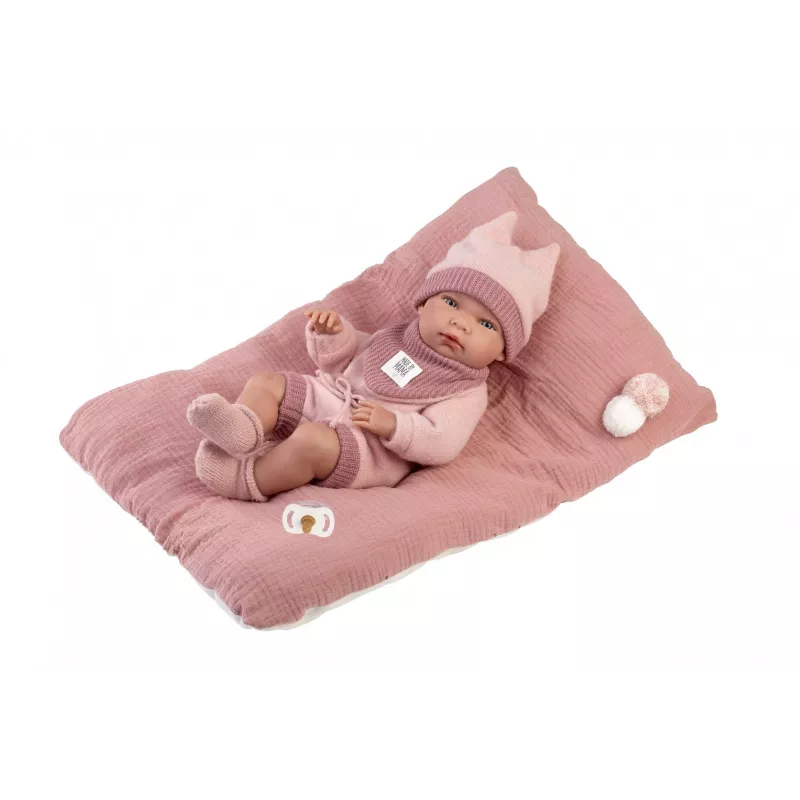 Pop Llorens 40 cm vinylbaby met realistische kenmerken en zachte lichaam