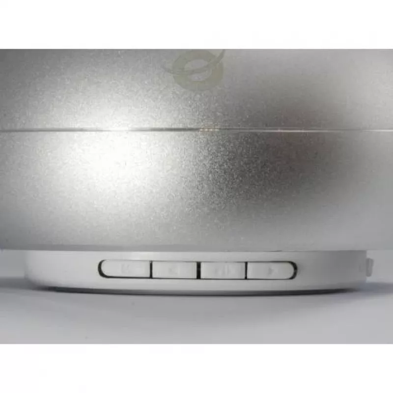 Conceptronic BEATTIE 01S draadloze Bluetooth-speaker, 3 W, Bluetooth 3.0+HS, ingebouwde microfoon, microSD, Micro-USB, zilver