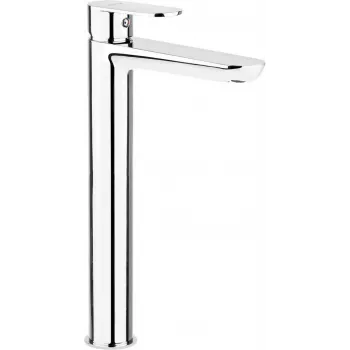 Wastafelkraan Deante BGA_020K chroom glanzend eenhendel-compacte wastafelkraan
