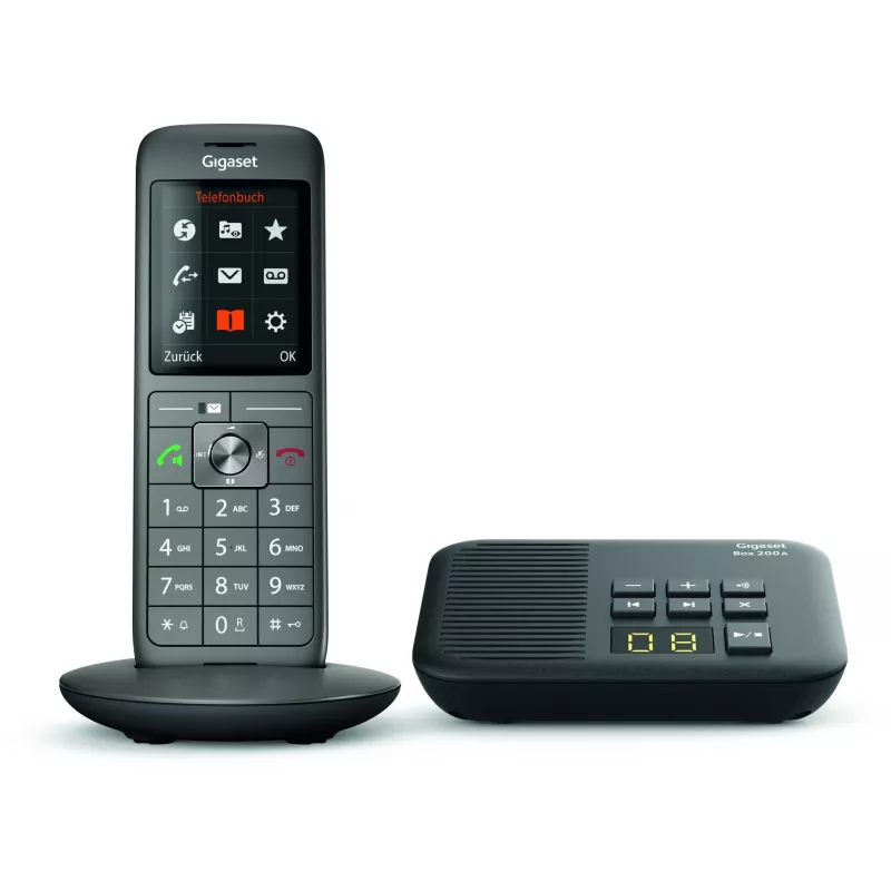 DECT-telefoon Gigaset CL660A Antraciet zwart