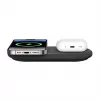 Belkin WIZ021VFBK – 2-in-1 draadloos laadstation met Qi2-technologie 15 W, zwart