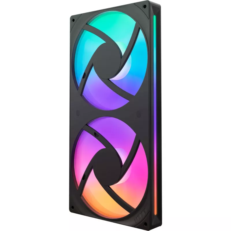 NZXT F280 RGB Core 140mm ARGB PWM 2-pack zwart