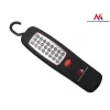 Werkplaatslamp MACLEAN MCE03 — 24 LED's, magneetvoet en haak, op batterijen (3×AAA)