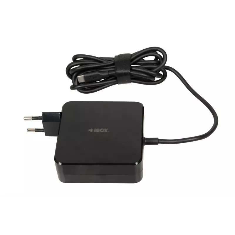 iBOX IUZ100TC universele laptoplader, USB-C Power Delivery 100 W, E-mark-chip