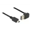 USB-kabel DeLOCK 1 m USB 2.0-A naar Mini-USB B zwart