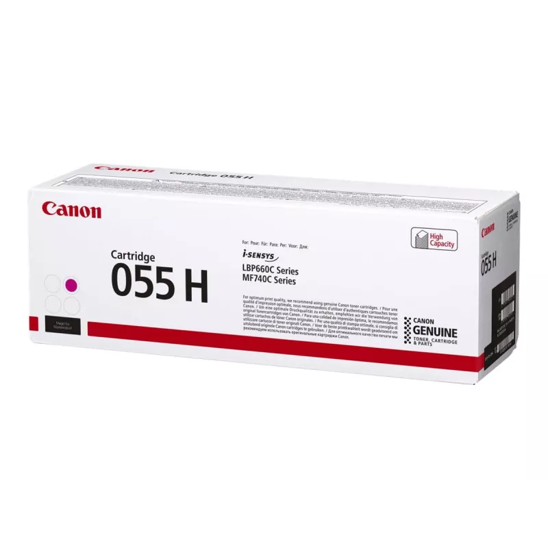 Canon 055H tonercartridge 1 stuk origineel magenta