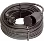 Verlengsnoer AS Schwabe 60370 — 25 m, zwart