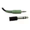 Hoofdtelefoon ESPERANZA EH120 — bedraad over-ear, hoofdband, 2 m kabel, 3,5 mm adapter, zwart