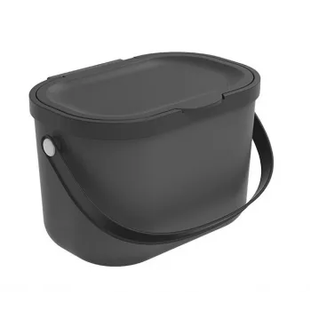 ROTHO Albula antraciet - afvalscheidingsbak - 3,2 l