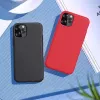 Siliconenhoes Devia Nature Series voor iPhone 12 Pro Max – zwart, soft-touch beschermhoes