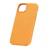 Hoesje voor iPhone 15 Plus Baseus Fauxther Serie (oranje)