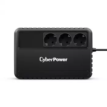 CyberPower BU650EG-FR onderbrekingsvrije stroomvoorziening (UPS) line-interactive 0,65 kVA 360 W 3 AC-uitgangen