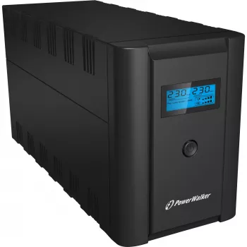 PowerWalker VI 2200 SHL Schuko UPS line-interactive 2,2 kVA 1200 W 4 AC-uitgangen