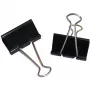 WEDO foldback-klemmen 25 mm in 12-stuks doos zwart/zilver (6421425)