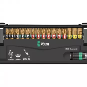 Wera BC 30 Diamond 1 schroefbits 30 stuks