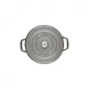 Staub La Cocotte rond 26 cm, gietijzer, grafietgrijs
