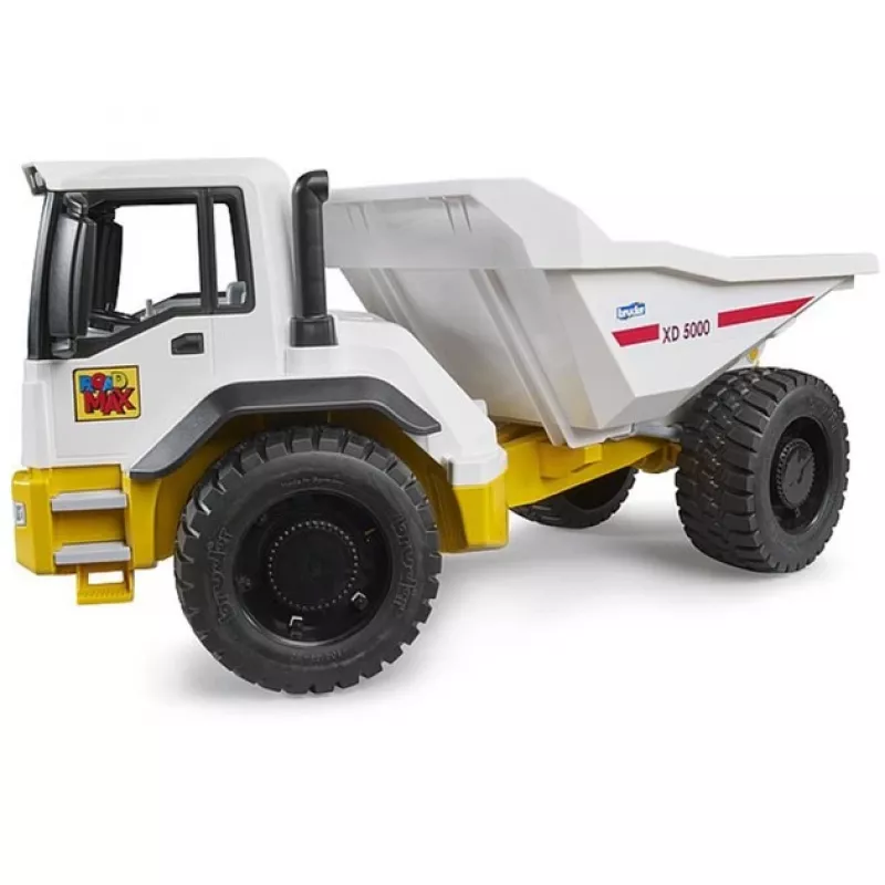 Speelgoedkiepwagen BRUDER ROADMAX model 03470 – kinderbouwmachine, robuust kunststof, beweegbare kiepbak