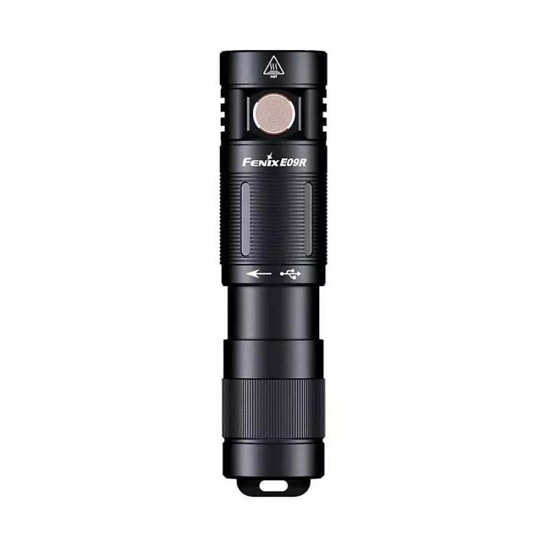 Zaklamp Fenix E09R 600 lm, compacte oplaadbare sleutelhangerlamp