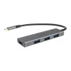 USB-hub Akasa USB Type-C 4 poorts hub