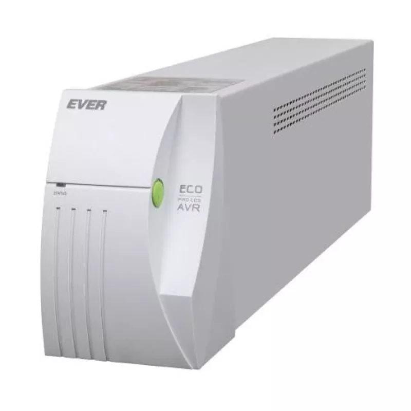 Ever ECO Pro 1200 AVR CDS line-interactive UPS, 1,2 kVA / 780 W, 2 Schuko-stopcontacten, toren