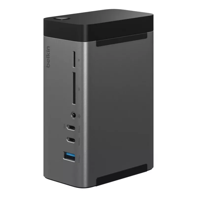 Belkin Connect USB Type-C hub 10000 Mbit/s grijs