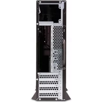 Antec Value Solution VSK2000-U3 - Desktop Slimline - micro ATX - zonder voeding - zwart - USB/audio
