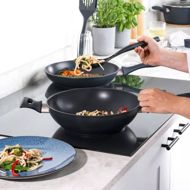 Wok Salter BW12267EU7 28 cm antiaanbaklaag, geschikt voor inductie