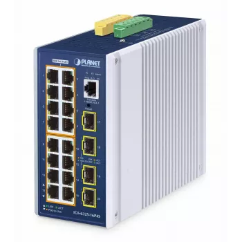Managed Layer-3-Gigabit-Ethernet-Switch PLANET IGS-6325-16P4S 16 poorten PoE