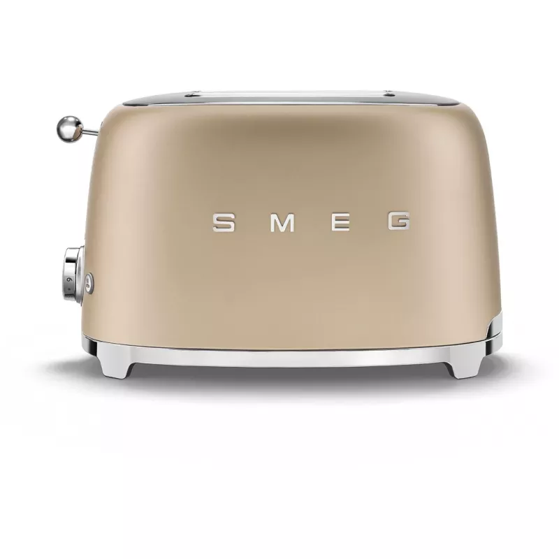 Broodrooster Smeg 50's Style TSF01CHMEU 2 sneetjes goud 950W